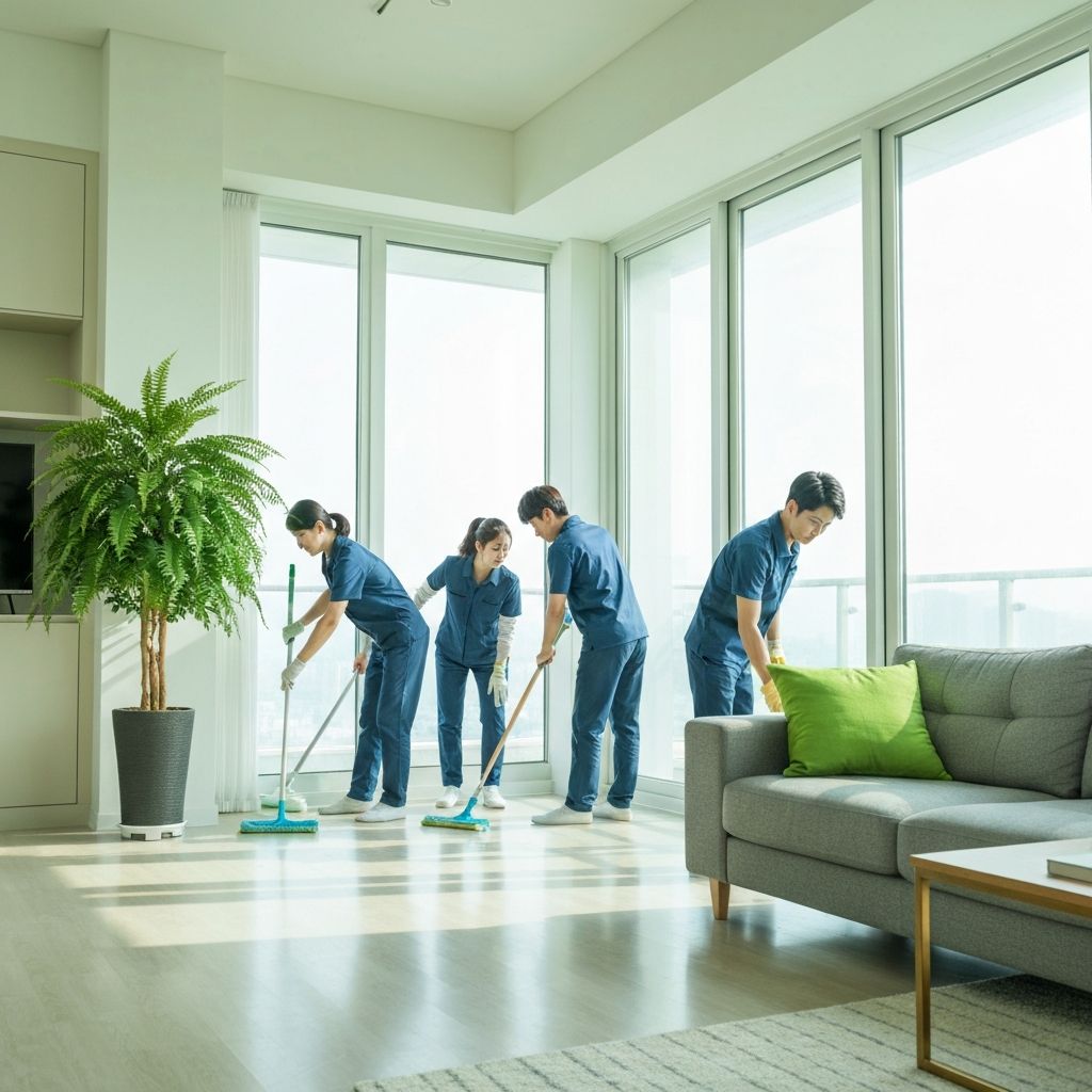 전문 청소 서비스